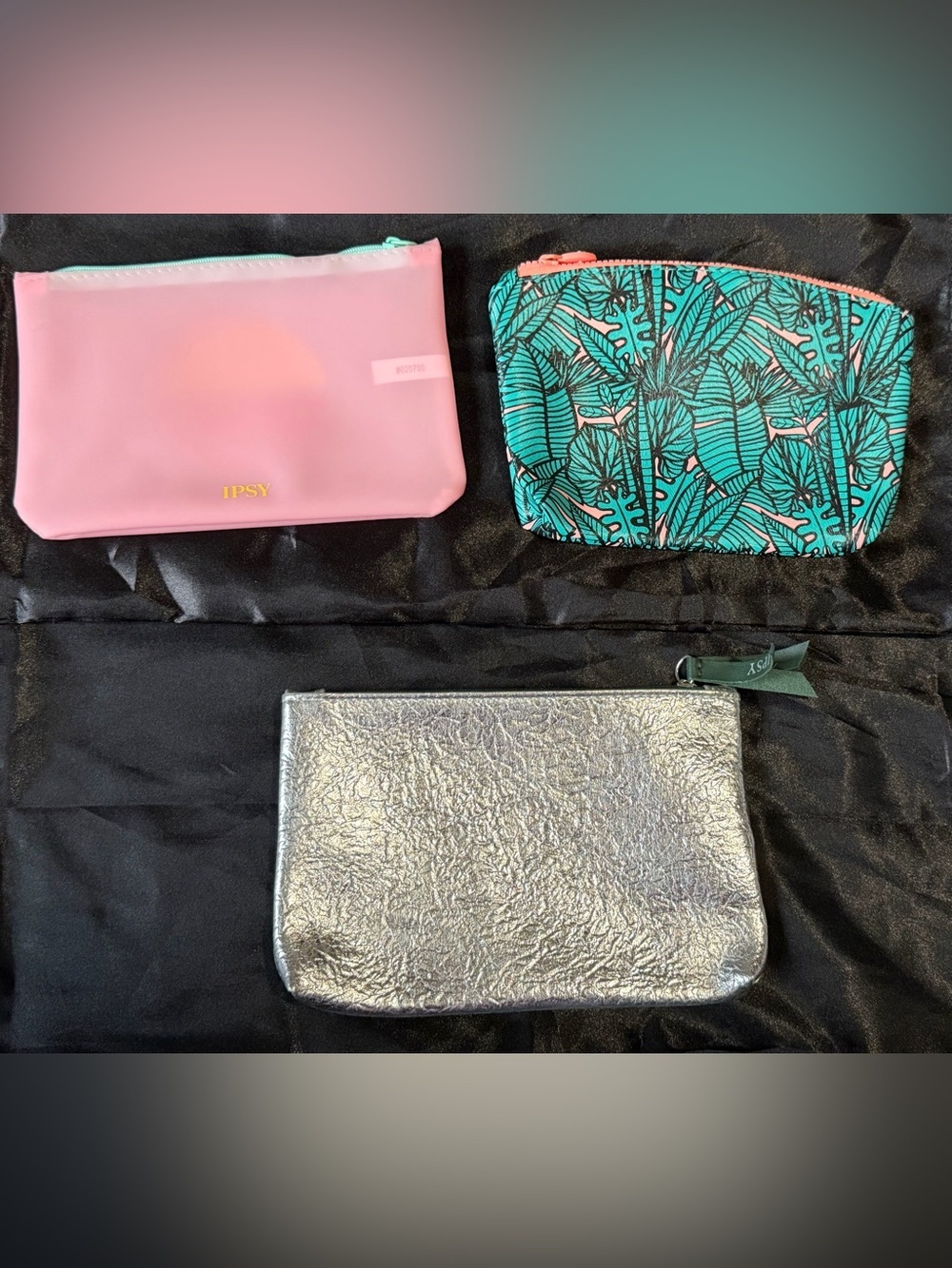 3 New IPSY cosmetic bags - Picture 2 of 4